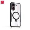 XUNDD For Xiaomi Poco X8 Pro Casing Shockproof Case Transparent Back Cover Luxury Protective Cases With Rotatable Magnetic Holder Stand