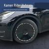 19" Kamen Rider Wheel Hub Cover for Tesla Model Y - Car Modification Accessory