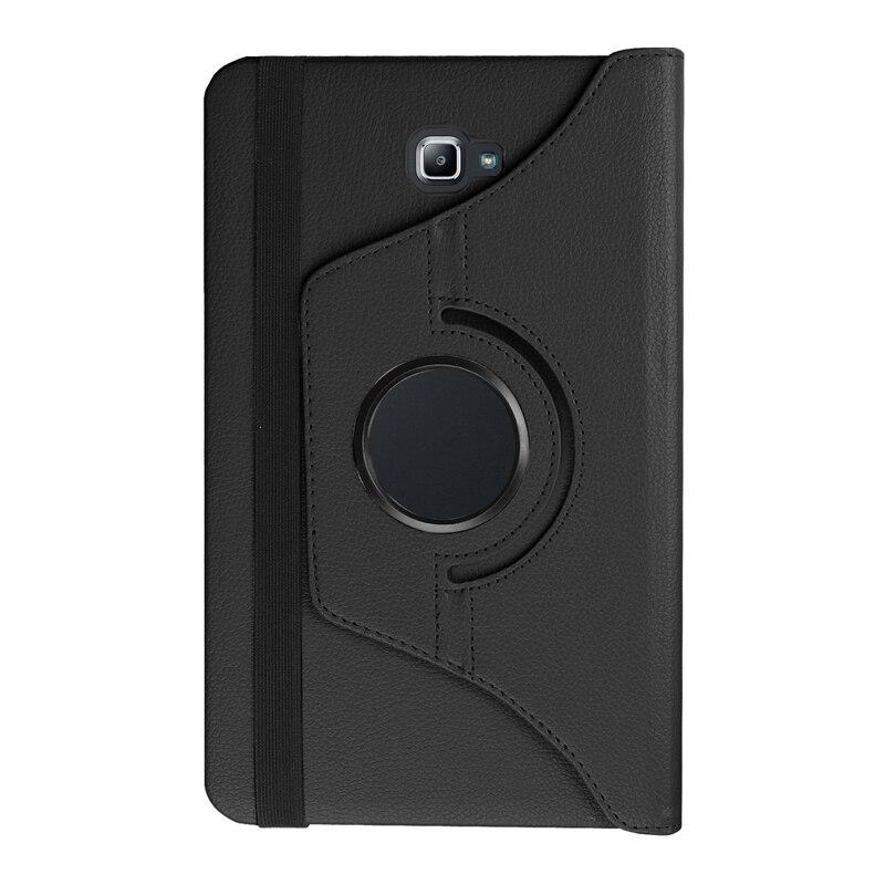 

Вращающийся чехол для Samsung Galaxy Tab A7 SM-T500 T220 A 10,1 T510 A8 10,5 X200 T590 T580 E T560 8,0 T290 S6 Lite 10,4 P610 A7 Lite 8.7 SM-T220 чёрный
