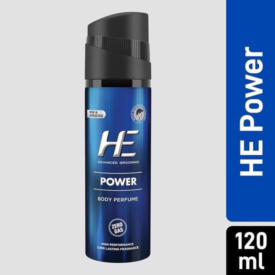 HE Power Men's Perfume Spray, 120Ml (Pack Of 2)