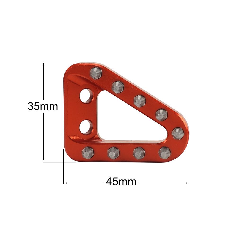 Sloped Short Brake Lever Tip for KTM/Husqvarna/GASGAS Modified Rear Brake Pedal