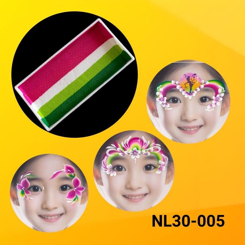 30g High Quality Non-Toxic Water-Based Split Cake Face Body Paint for Kids Festival Cosplay