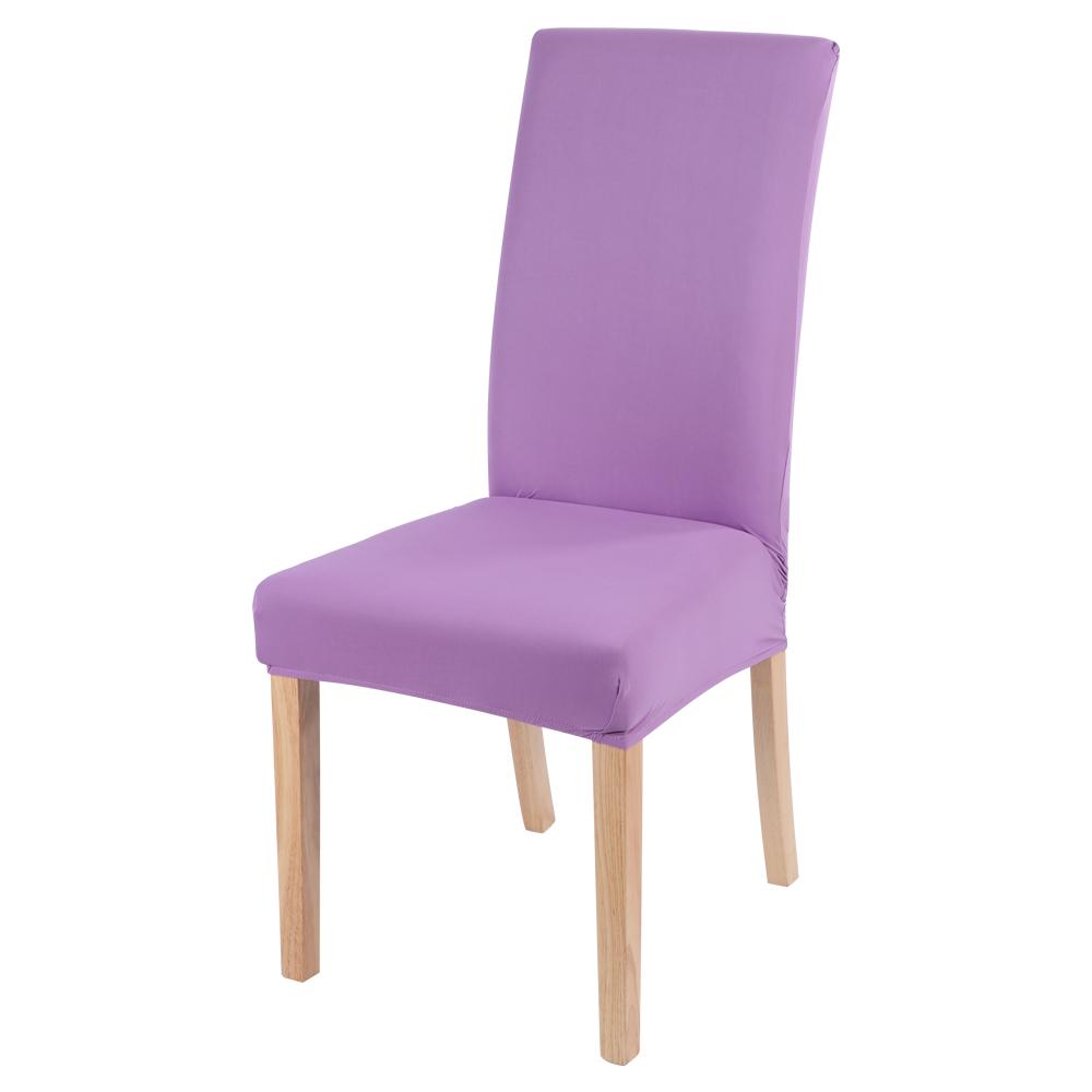 Elastic Cover For Chair Universal Size Pure Color Cheap Chair Covers Stretch Seat Slipcovers for Living Room Home  Dining Decor