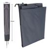 Easy To Clean Sunshade Cover Easy Maintenance Weather Resistant 153x30 30cm Outdoor Sunshade Cover Enhanced Wind Protection