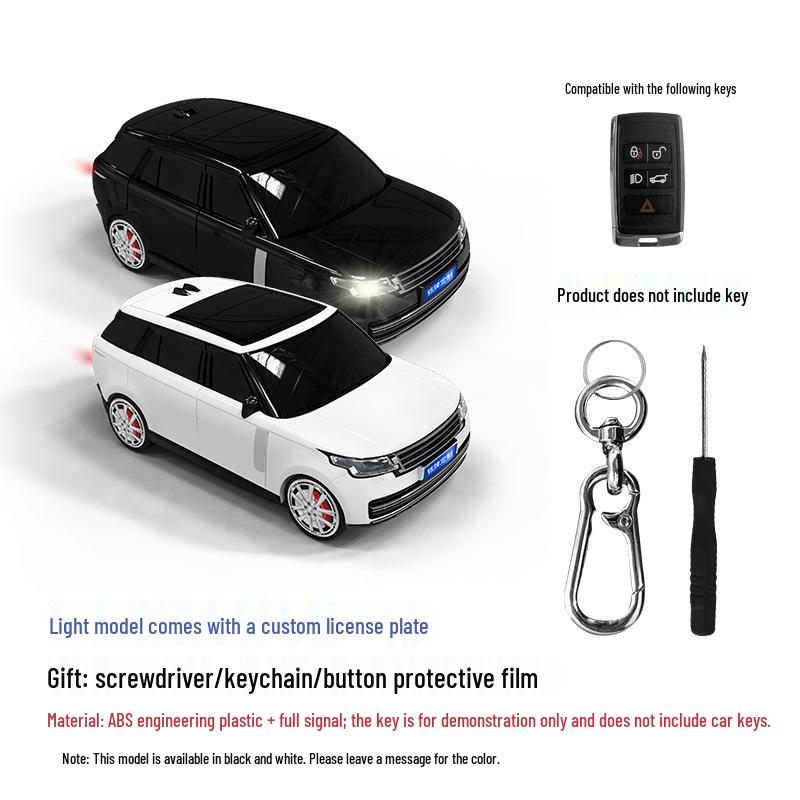 Land Rover Range Rover Key Case - Zhi Ling Bird Protective Shell with Light, Creative Gift
