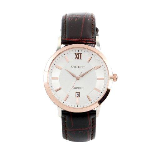 

[Orient] Orient Korean Men s Leather Band Wristwatch OT560MC none