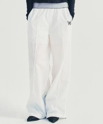 Nigaennikol Utility Groovy Tracksuit Pants_Ivory