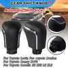New Product Auto Parts AT Car Gear Shift Knob Fit For Toyota Corolla Levin Camry XV70 V70 Avalon Leather Shifter Lever Interior