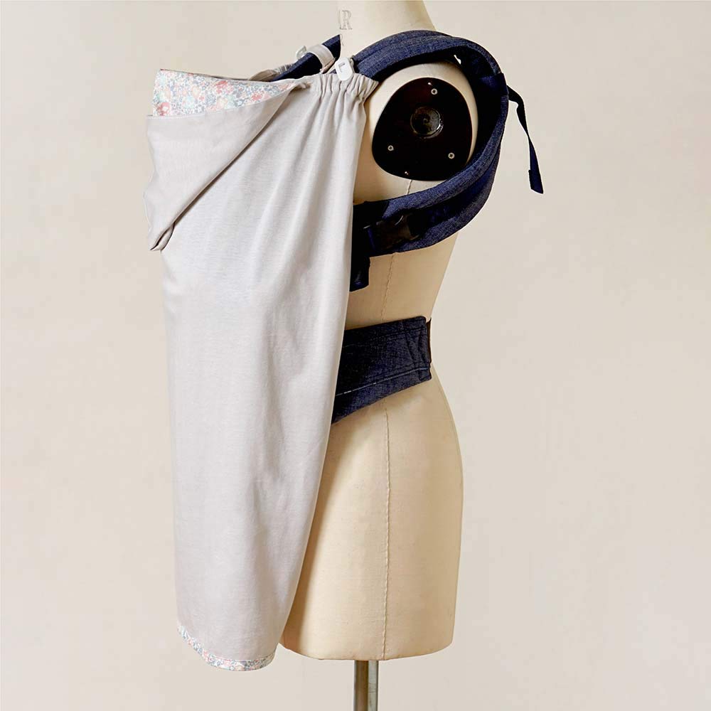 10mois UV Protection Mama Ages 0 Months and Up Cape, Gray, 21151014,