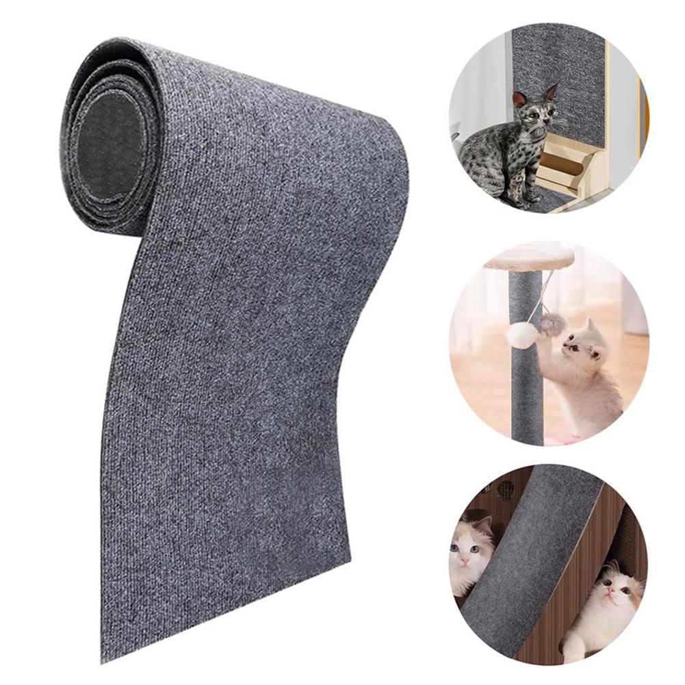 Self-Adhesive Cat Scratching Mat Cat Scratch Furniture Cat Claws Couch Climbing Protector Prote A1B5