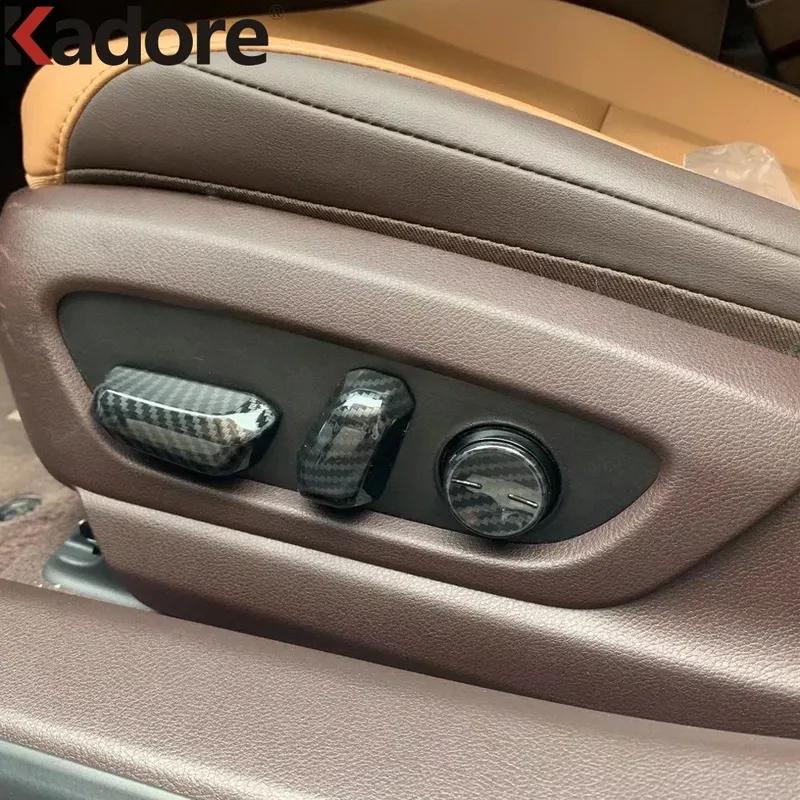Car Seat Adjustment Switch Control Button Cover Trim For Lexus ES 250 350 300h -  2024 Carbon Interior Accessories