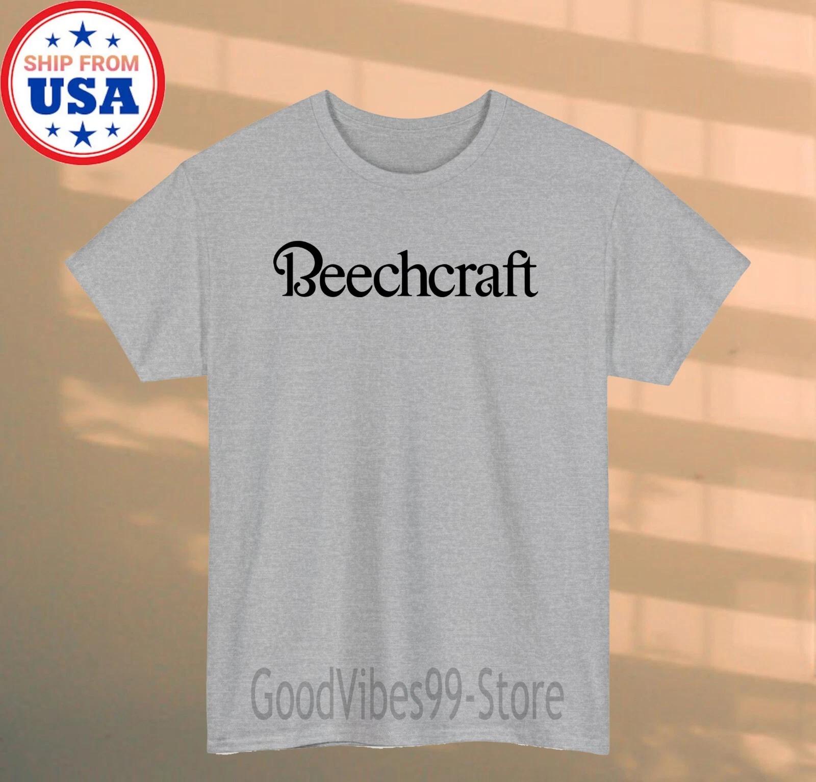 Beechcraft Aircraft Men s Grey Size S-5XL L