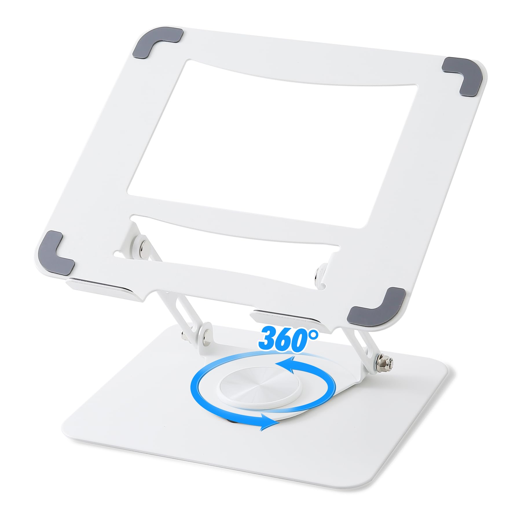 

Laptop Computer Stepless Tablet Heat Improves Relieves Back and Stiff Compatible with Compatible with inches or less Stand, Stand, 360° Rotation,