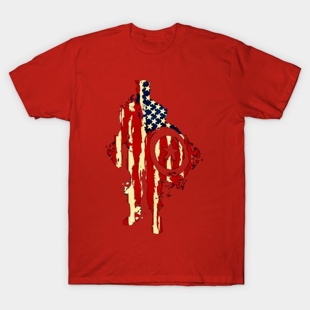 Buy Unisex Fashion TShirt Red White And 