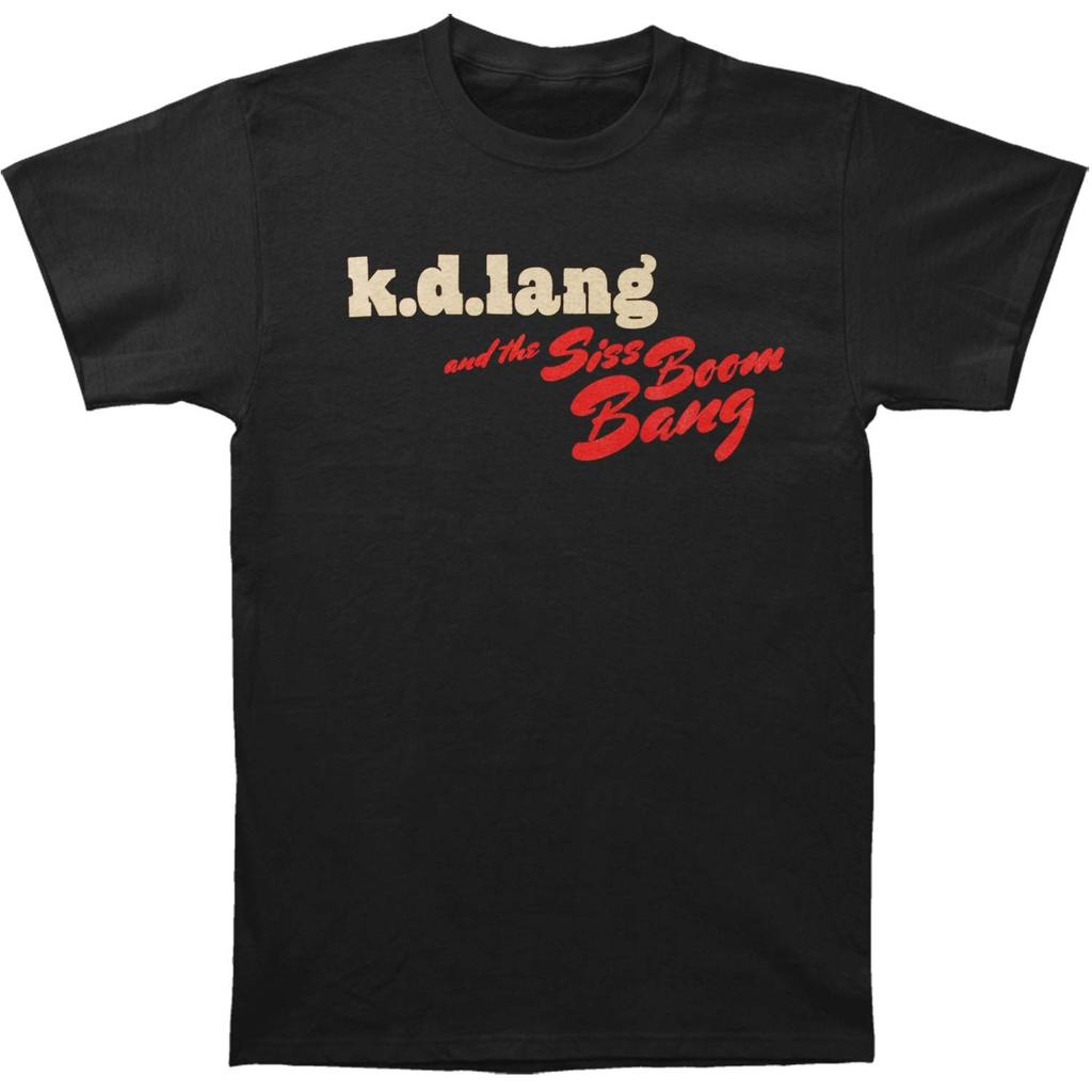 Men's K.D. Lang Boom Bang 2011 Tour T-shirt Large Black