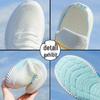 Women's Summer 2025 Breathable White Mesh Sneakers - Versatile Casual Shoes