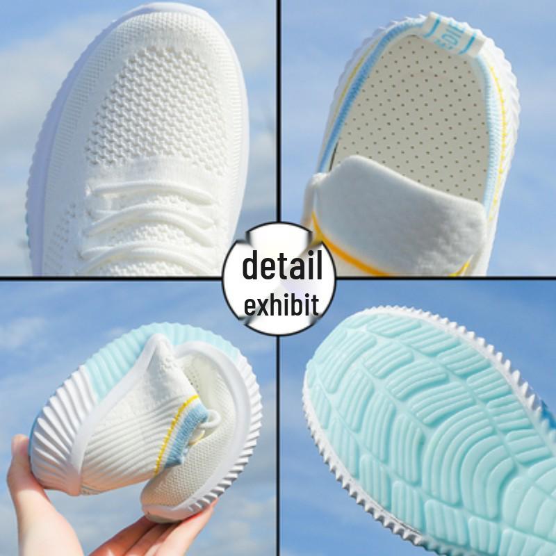 Women's Summer 2025 Breathable White Mesh Sneakers - Versatile Casual Shoes