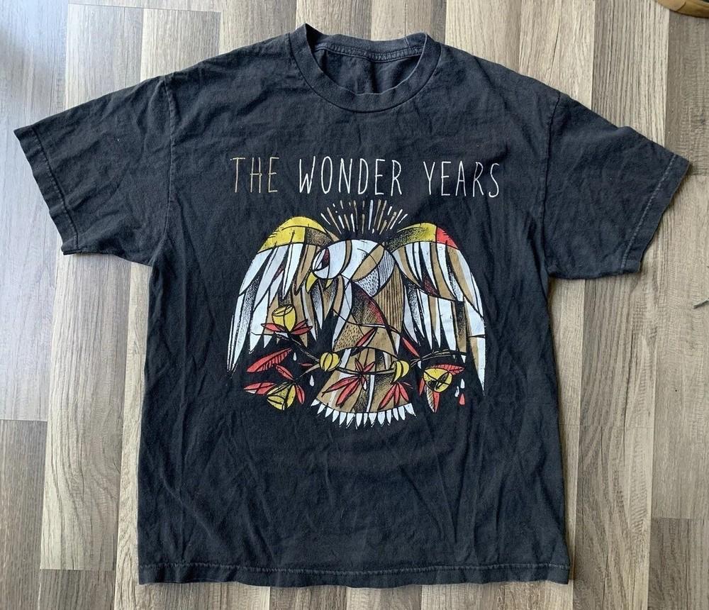 The Wonder Years Band Short Sleeve Classic Black All Size Tee Shirt ES239 Unisex T-Shirt S