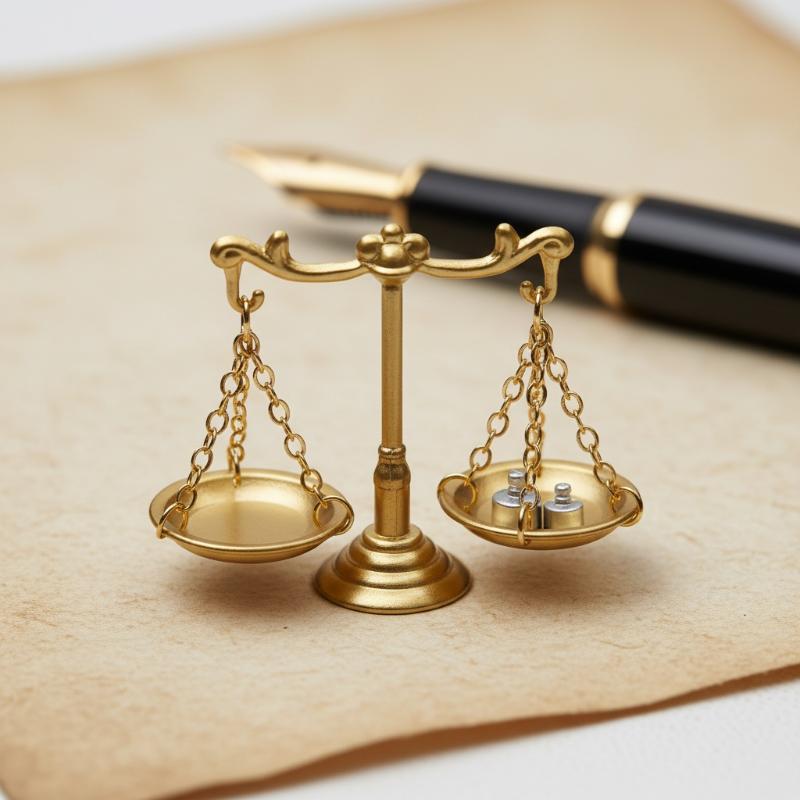 1/12 Miniature Balance Scale Model - Retro Justice Scale for Dollhouse Scene Decor, Micro Scene Photos Prop, Mini Furniture