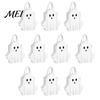 Holiday Snack Bags for School Halloween Ghost Cardboard Gift Bag, Cute Candy Goodie Reusable Small with Handle Birthday, Trick or Treat Party