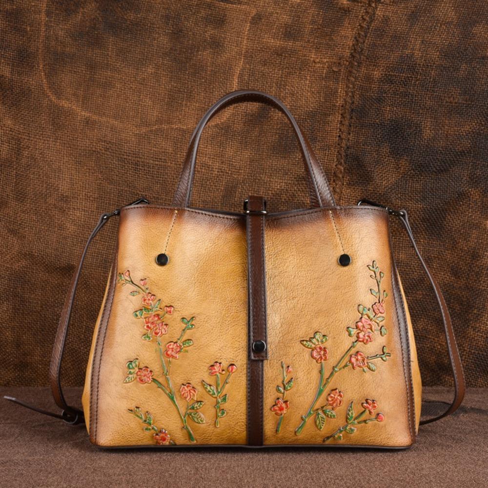 Women's Handbag Retro Polished Original Bag Women's High-end Sense Large-capacity Multi-compartment Women's Bag