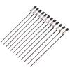 A84X-12Pcs Model Painting Stand Base Holder Magnetic Bendable Alligator Clip Sticks Set Modeling Tools For Airbrush