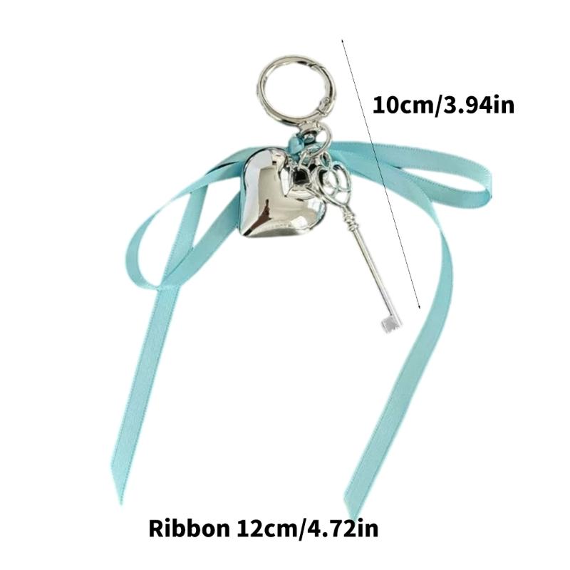 Fashionable Love Heart Bag Charm Complements Any Outfits Great Accessory for Personalizing Your Items Casual Use