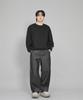 Seinteukeulu Black P-Line Ex Wide Pants Plw-341 Denim Black