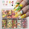 Slider Fruit Nail Art Foil Stickers Starry Sky Paper Nail Art Supplies  Manicure Decoration