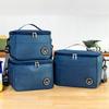 Capacity Hand-held with Shoulder Strap Insulated Bag, Lunch Box Bag, Student Thickened Waterproof Lunch Bag