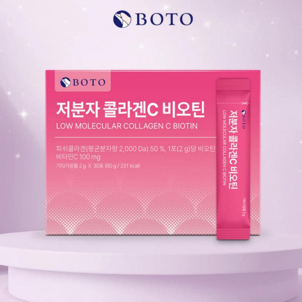 BOTO Low Molecular Collagen C Biotin (2g X 30p)