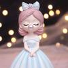 Figurine Statue Collectible Sculpture Cake for Deskp Decorations Birthday Gift