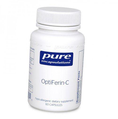 

Комплекс для здоровья крови, Optiferin-C, Pure Encapsulations 60капс (36361041) 60caps