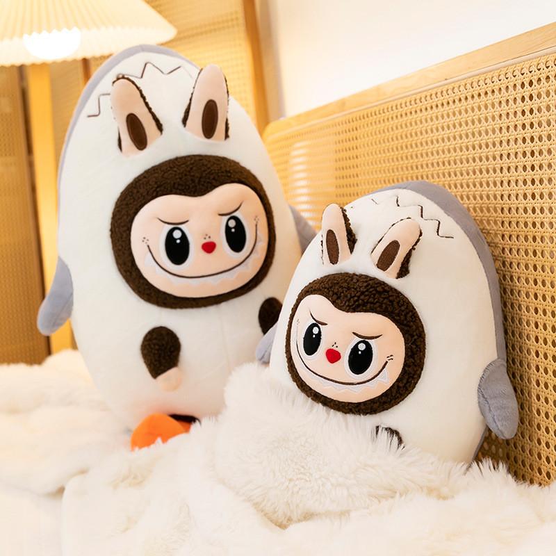 Toy Shark Plush Cartoon Stuffed Animal Doll Decoration Cute Gift Kids