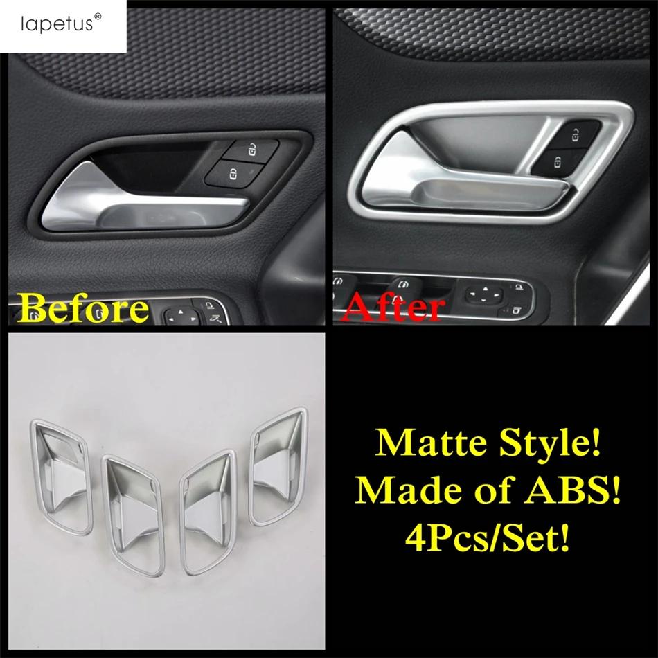 Car Door Storage Box Armrest Strip Window Lift Handle Bowl Cover Trim Accessories For Benz A Class W177 A200 A220  - 2024