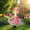 Porch Design Goose Statue Outfits Cloth Material Garden Decoration Outfit  For 23" Goose Statue