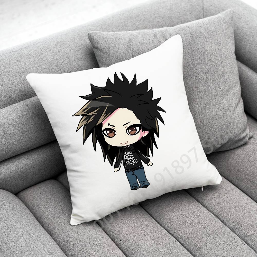 T-Tokio Hotel Tom Bill K-Kaulitz Throw Pillow Case For 55X55Cm 40X40Cm 45X45Cm 50X50Cm 30X30Cm Square Office Pillowship Cover