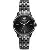 AR1478 Ladies Ceramica Black Crystal Watch