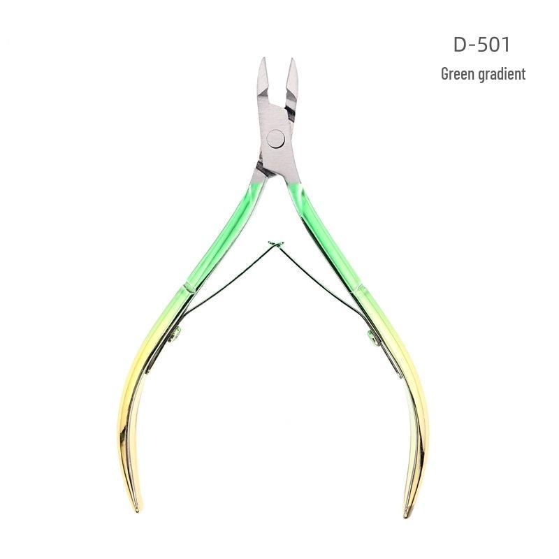 Stainless Steel Cuticle Nippers & Nail Clippers Set for Dead Skin Removal