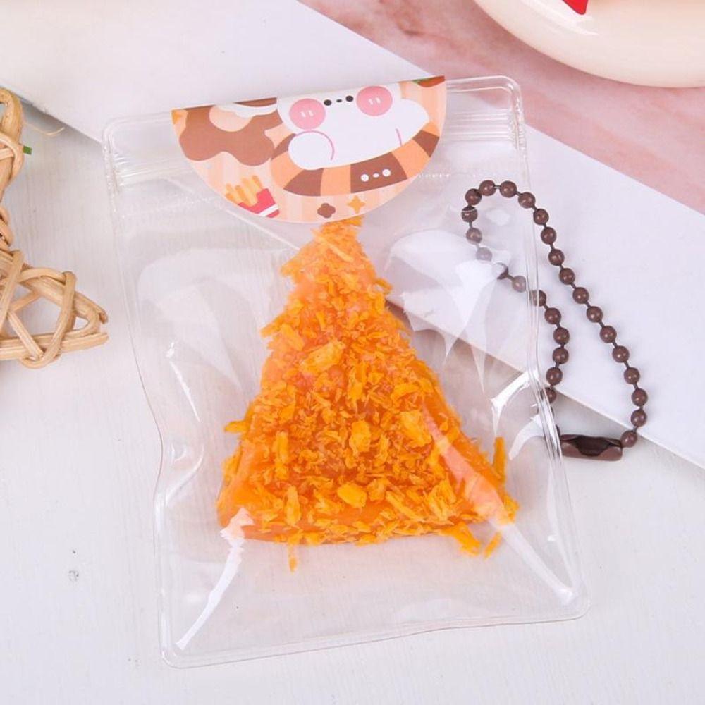 Bread Crumbs Squeeze Hamburger Toy Slow Rebound Cute Food Pinch Toy Fried Food Pinch Toy  Adults