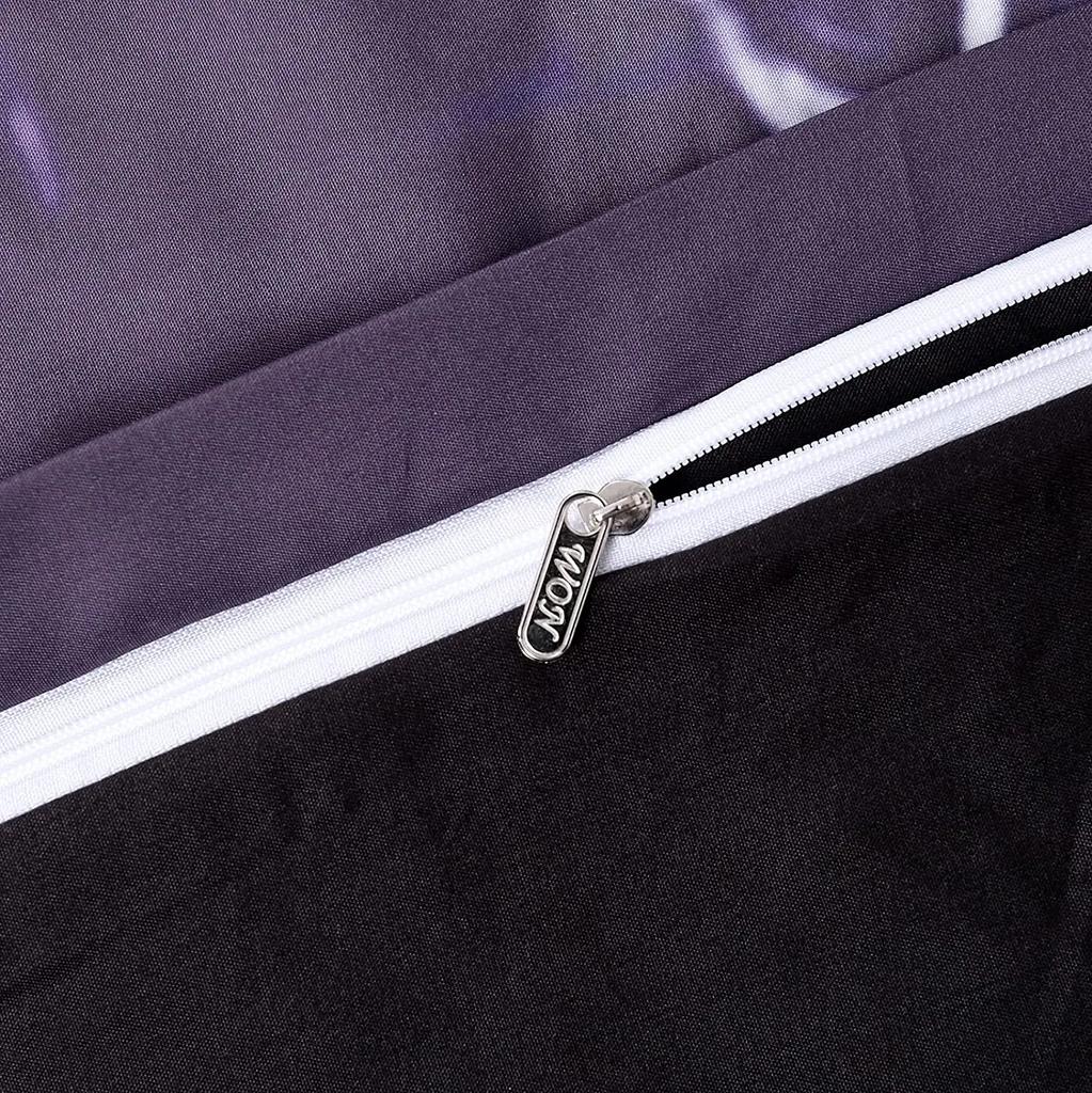 Skull Duvet Cover Set King, Skull Beauty Printed Duvet Cover Set Ride or Die Motor Bedding Set,Corner Tipes Gothic Skull Bedding