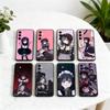 Minha Capa de Celular Cosplay M-Marin Black Silicone Soft Para Samsung Galaxy A73,A72,A71,A70,A53,A52,A51