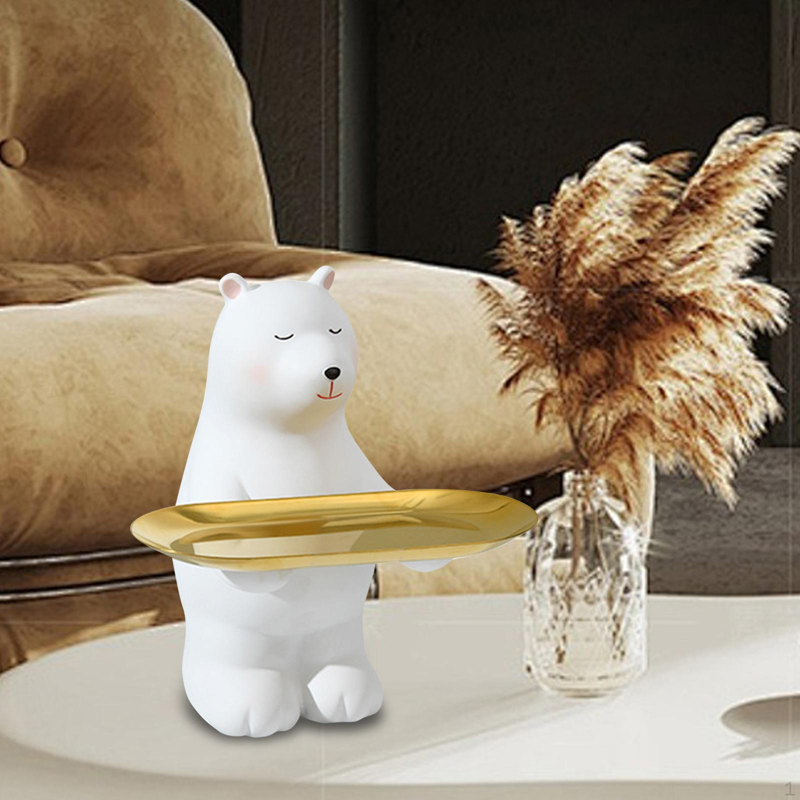 

Медведь Украшение Поднос Конфеты Сервировочная Тарелка В Форме Хранения Ремесло Орнамент