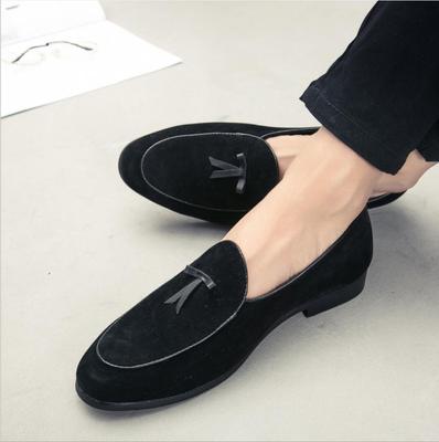 Fashion Luxury Brand Shoes Men Fashion Retro Soft Moccasins Men Loafers High Quality Leather Tassel Shoes Mens Flats Driving Shoes