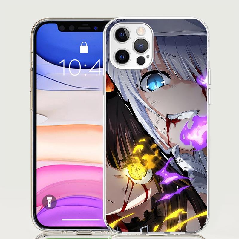 Date A Live Tokisaki Kurumi Phone Case For iPhone 17 Air 16 15 Plus 11 14 Pro Max 13 Mini 12 7 8 + SE Pattern Art Customized Cov