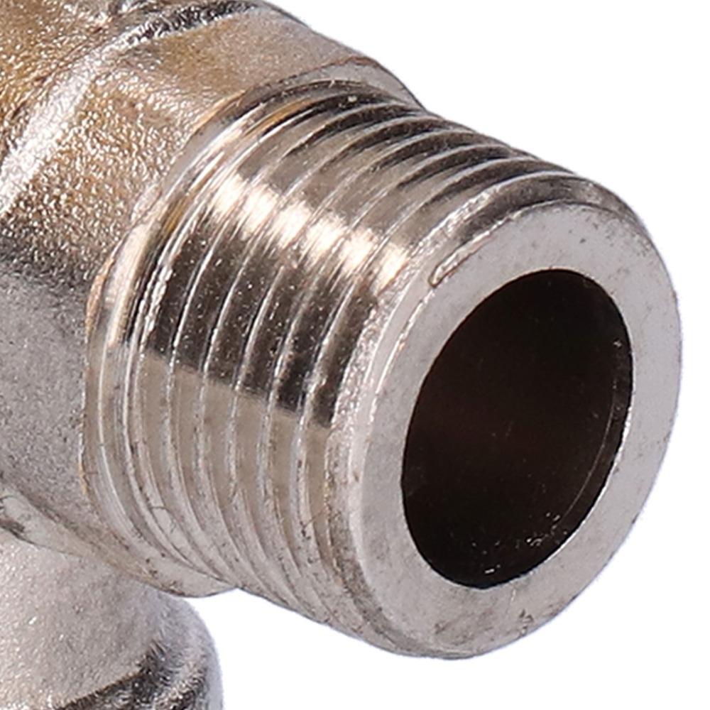 Brass Gas Angle Valve G1/2 Male Thread Elbow Valve Durable Shut Off Valve Coal Gas