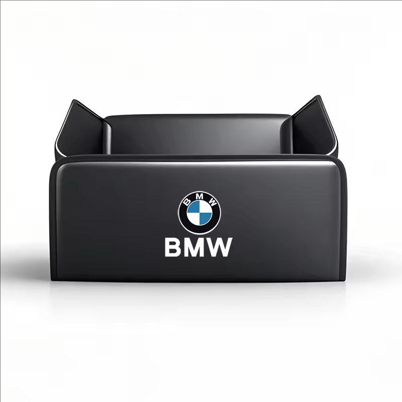 Autokobercový úložný box do kufru Kožené pouzdro na nářadí Taška s vysokou kapacitou proti poškrábání Pro BMW M X1 X2 X3 X4 X5 X6 X7 G20 G30 Samolepka