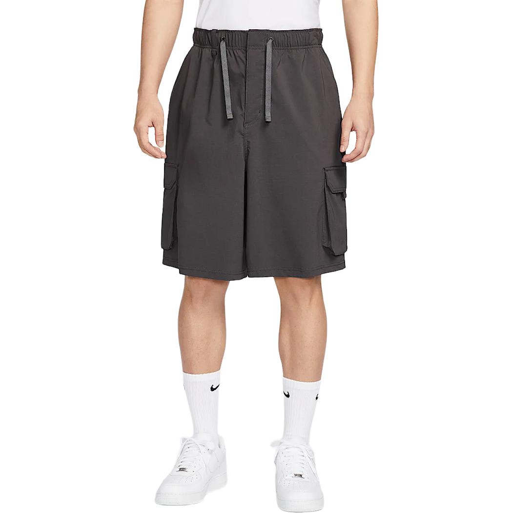 

Nike Спортивная одежда Dri-Fit Kearny Fashion Универсальные Быстросохнущие Свободные Шорты Карго для Скейтборда Мужские шорты Средне-серый Железо-серый IB7552-254 M