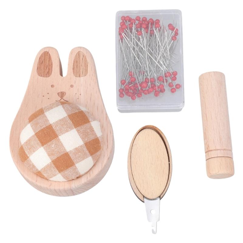 Jeżowy Zestaw do Szycia Poduszeczka na Szpilki ze 100 Żywymi Szpilkami do Szycia do Rękodzieła i Krawiectwa