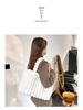 2025 Korean Style Large Capacity Plush Shoulder Bag, Elegant Solid Color, Fashionable & Versatile